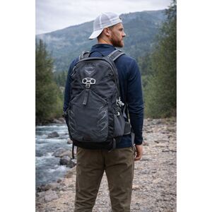 OSPREY Airscape Gray Hiking Day Pack Backpack Case  Adult Size Medium